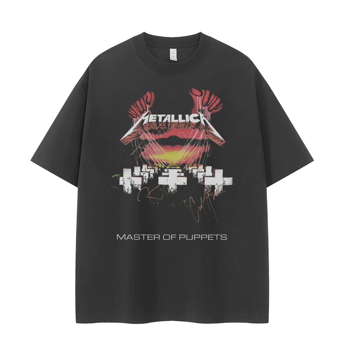 Metallica Vintage Rock Graphic T-Shirt