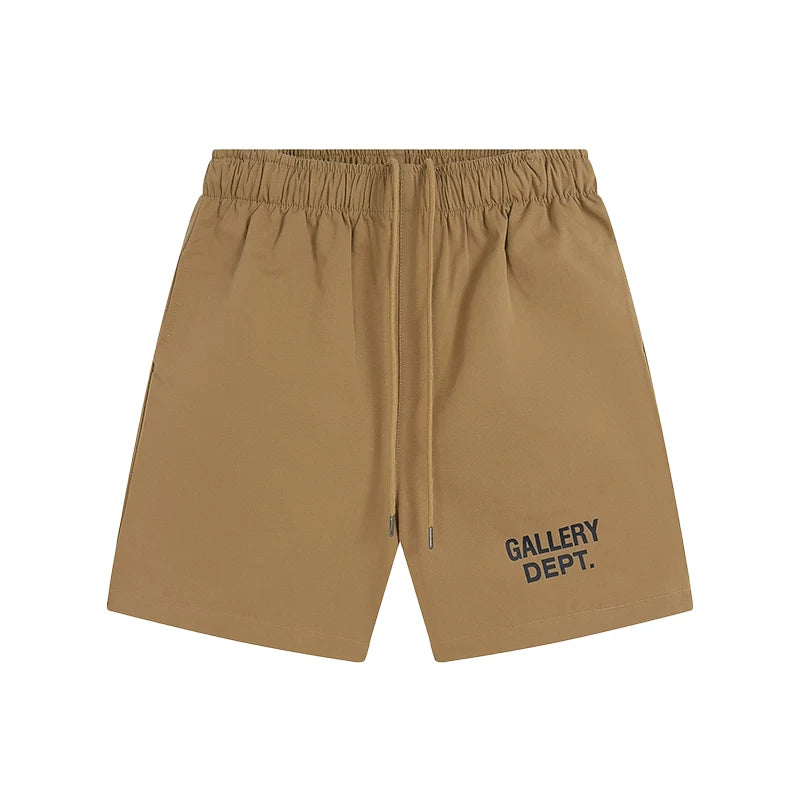 GALLERY Fashion DEPT new letter logo printed shorts pure cotton casual pants summer loose five quarter pants