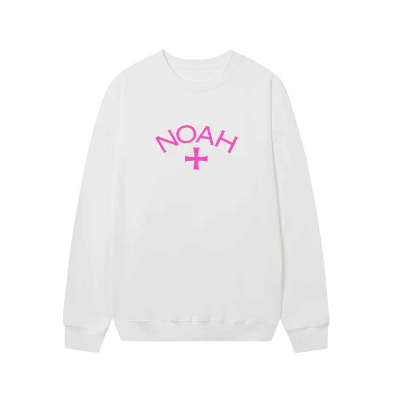 NOAH Pink Cross Graphic Sweatshirt