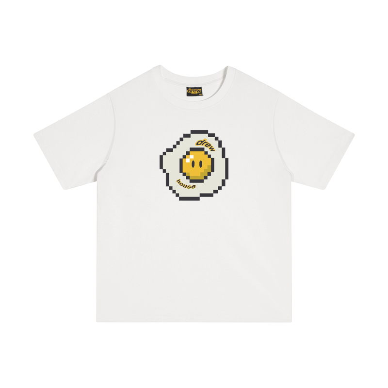 Drew Graphic Short Sleeve T-Shirt, Casual Loose Fit Tee