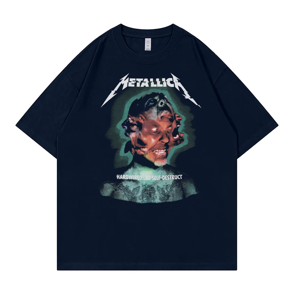 Metallica Vintage Rock Band T-Shirt