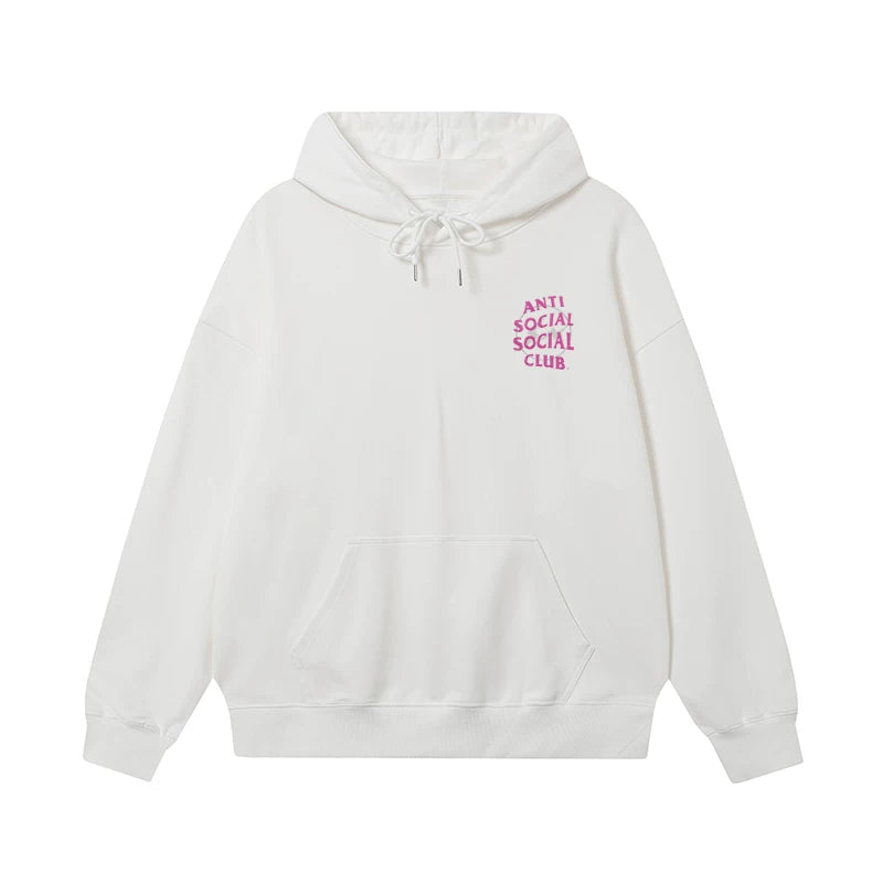 ANTI Socio Socio CLUB ASSC Hiroshi Fujiwara Red Lightning Printed Autumn/Winter Hoodie