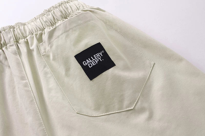Gallery Trendy Dept Basic Letter Logo Printed Shorts Cotton Casual Pants Summer Loose Pentagram Pants