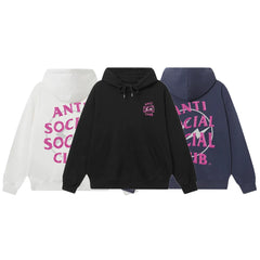 ANTI Socio Socio CLUB ASSC Hiroshi Fujiwara Red Lightning Printed Autumn/Winter Hoodie