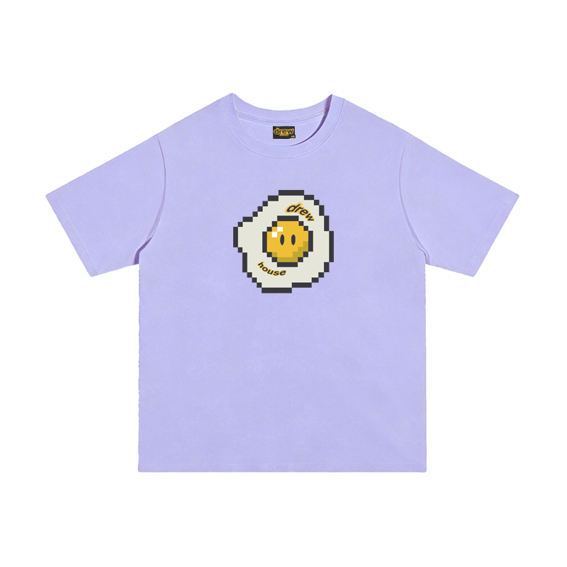Drew Graphic Short Sleeve T-Shirt, Casual Loose Fit Tee