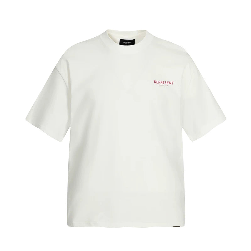 European and American fashion brand REPRESENT classic letter printed summer men's and women's loose casual pure cotton short sleeved T-shirt