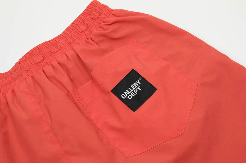 Gallery American Trendy Brand Dept Embroidered Letter Logo Printed Shorts Casual Pants Summer Loose Pentagram Pants