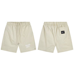 Gallery Trendy Dept Basic Letter Logo Printed Shorts Cotton Casual Pants Summer Loose Pentagram Pants