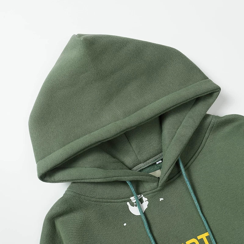 GALLERY DEPT. Inkjet Letter Fleece Hoodie